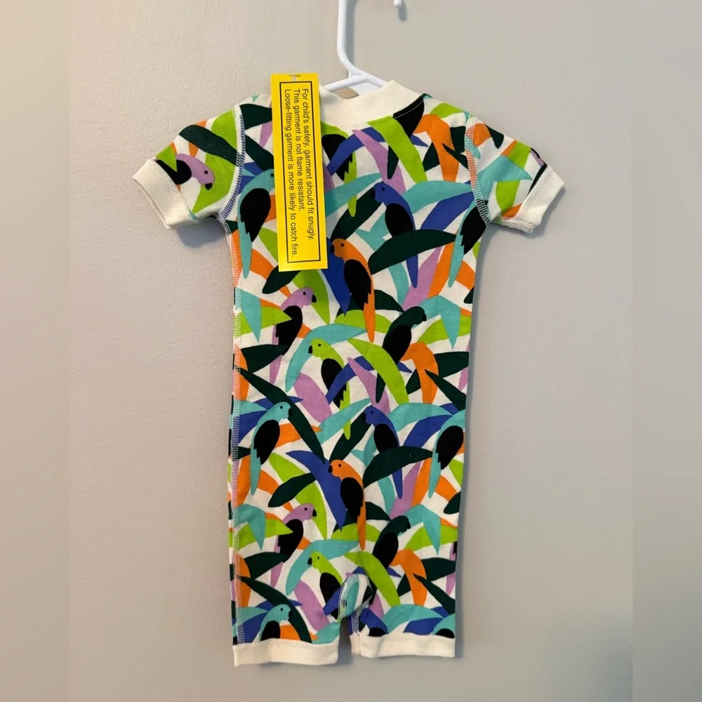 Hanna Andersson Colorful Bird Pajamas